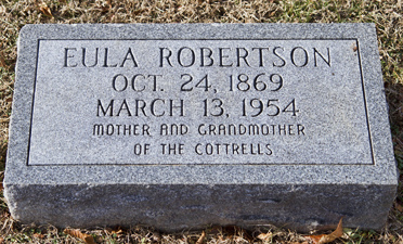 Eula Robertson stone