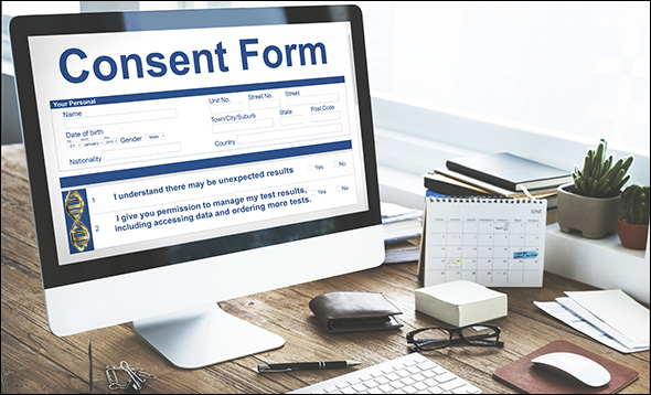 DNA consent form