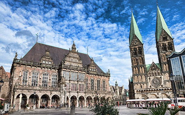 Bremen town square