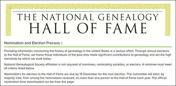 NGS Hall of Fame